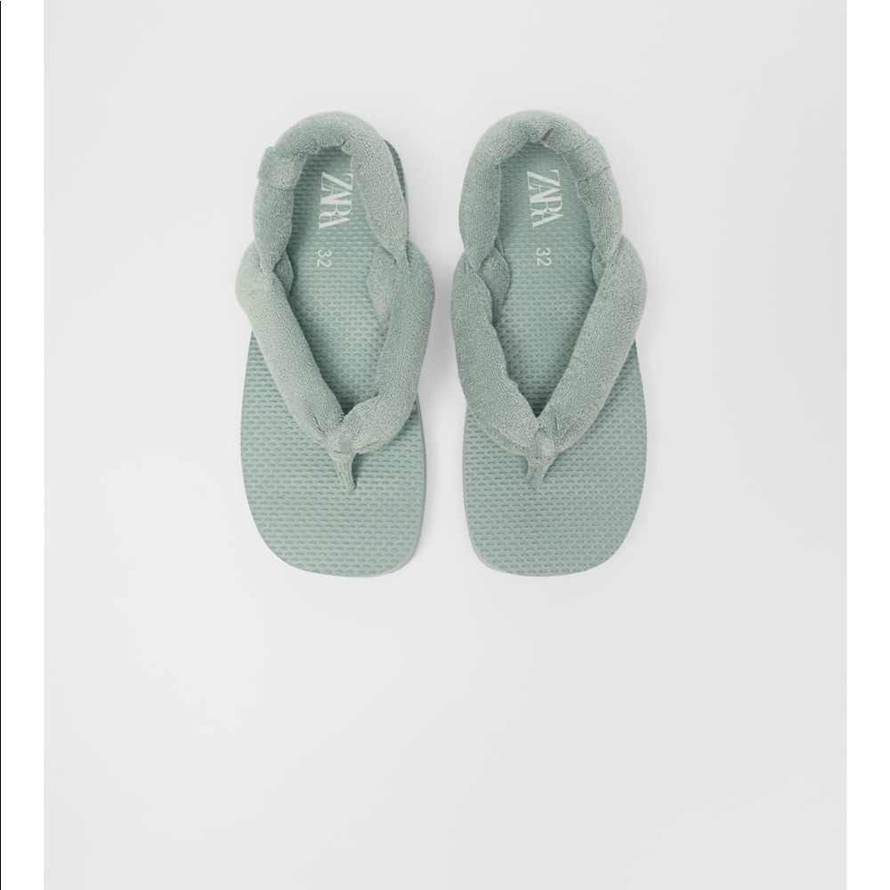 Zara terrycloth tubular sandals - Picture 4 of 6